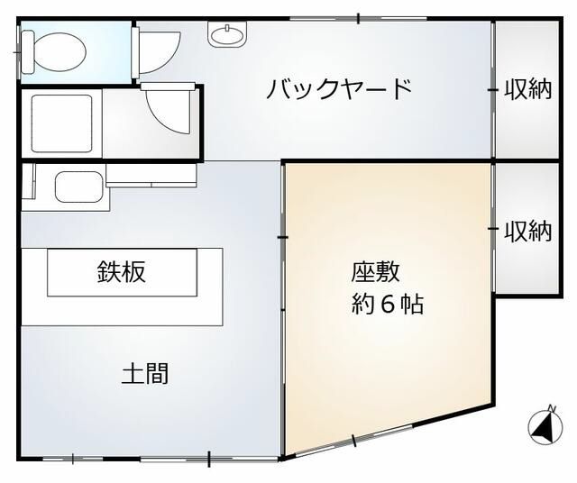 【神戸市灘区・摩耶駅徒歩6分】JR東海道本線　飲食店可　座敷・土間付き店舗　11.32坪　賃料6.80万円